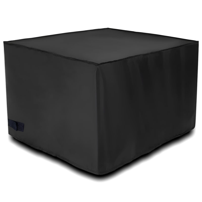 Couvre-foyer d'extérieur carré Quickflame, noir, H 24 po x l 33 po x P 33 po