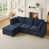 Navy Blue Chenille selected