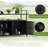 Outdoor Portable Wicker Bar Cart With Glass Countertop-2120259165