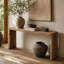72'' W Solid Wood Console Table