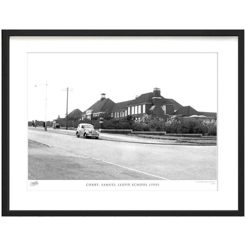 Corby, Samuel Lloyd School C1955 by Francis Frith - Single Picture Frame Print, 60cm H x 80cm W x 2.3cm D