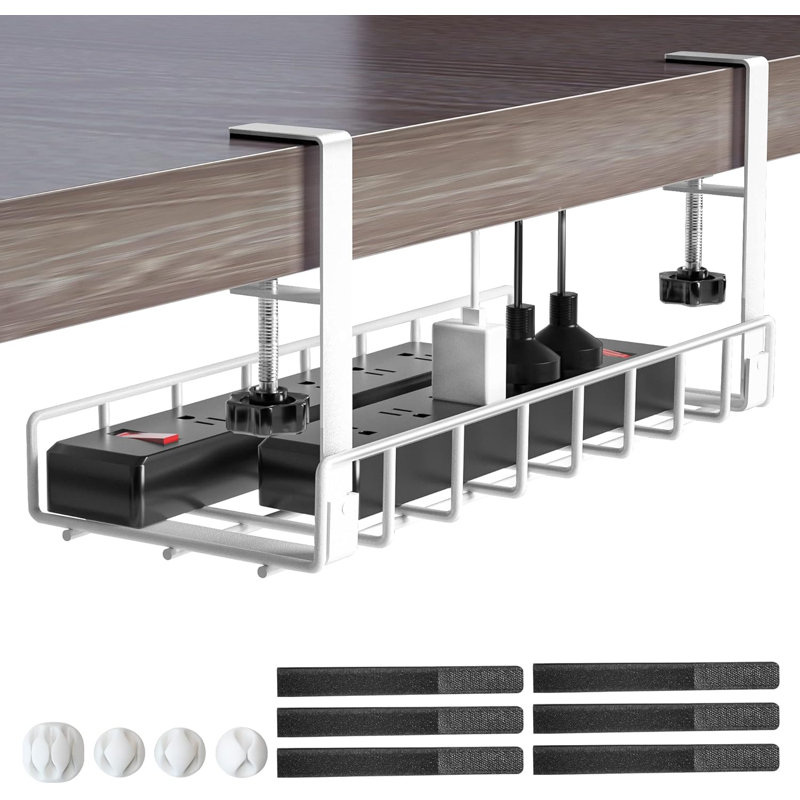 Upgraded Wire Management No Drill No Screws