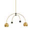 Lustre linéaire moderne Spoutnik à 6 lumières Mason-645181736-571664577