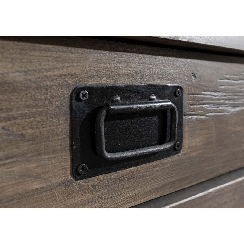 Railway 200cm Sideboard, Grey