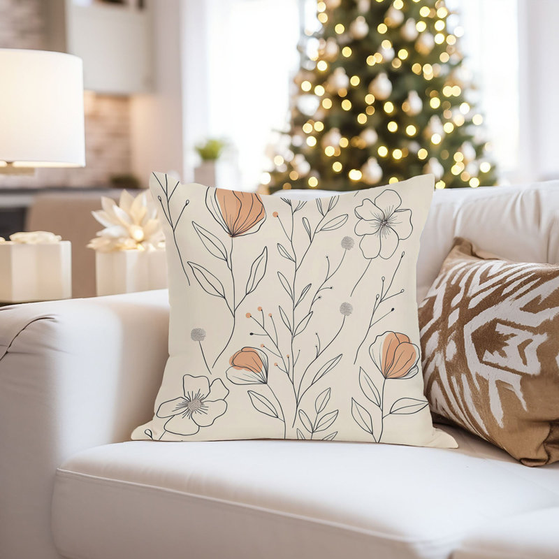 Botanical Minimalist Boho Plants I Bohemian, 20"H x 20"W