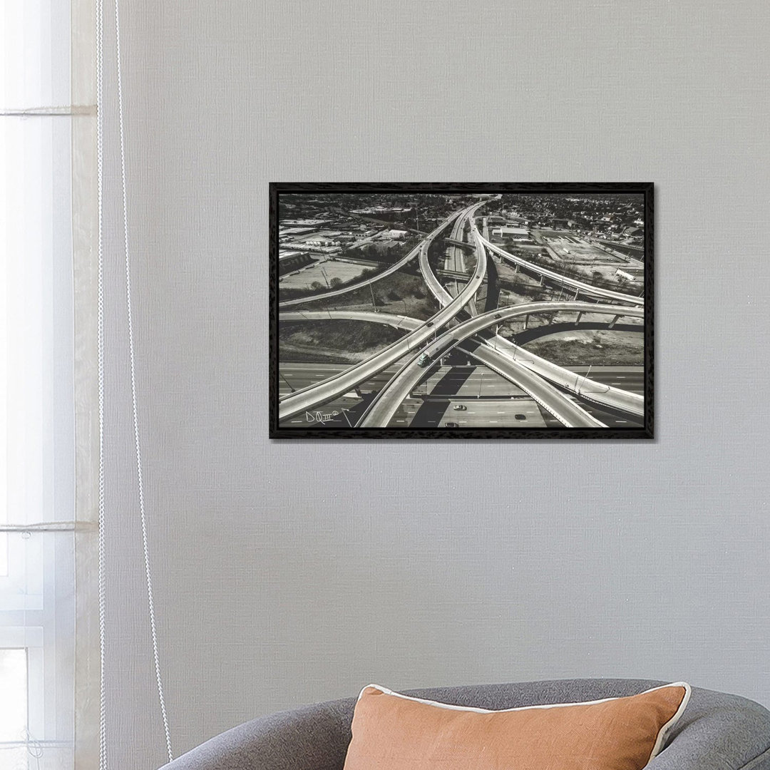 Highway Crossing von Donnie Quillen - Gallery-Wrapped Canvas Giclée on Canvas