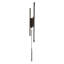 Maclane Metal Pendulum Wall Clock