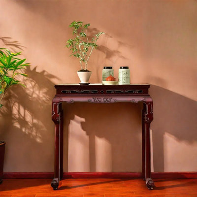 New Chinese Style Solid Rosewood Console Table