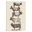 Cow Cow Nuts by Florent Bodart - Print on Canvas-56676967-42151967