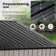 10 ft. W x 8 ft. D Metal Storage Shed with Metal Base Frame Kit