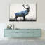 «Abstract Forest Buck», reproduction sur toile-851851213