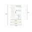 Armoire de rangement haute 27 po Accent