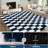 Rug - Machine Washable, Non-Slip, Stain-Resistant Checkerboard Plush Carpet for Hallways, Entryways, Bedrooms (Navy Blue)-742273215