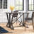 Karliyah Coggon Counter Height Extendable Drop Leaf Dining Table