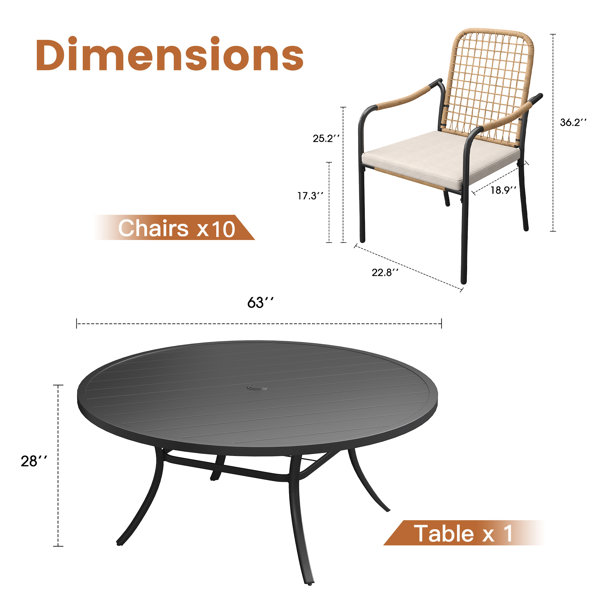 Dimensions du produit