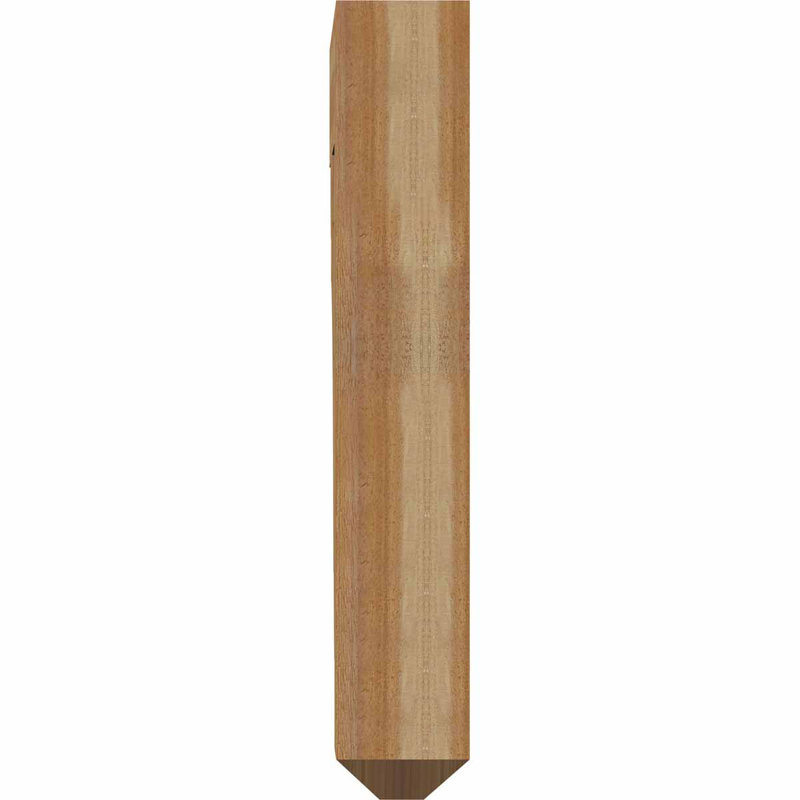 Olympic Craftsman Bracket, 36"H x 6"W x 28"D, Western Red Cedar (Rough)