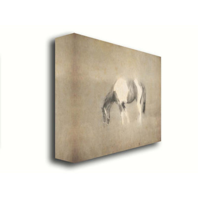 Painted Horse by Hal Halli. Giclee Gallery Wrapped Canvas with Float Frame