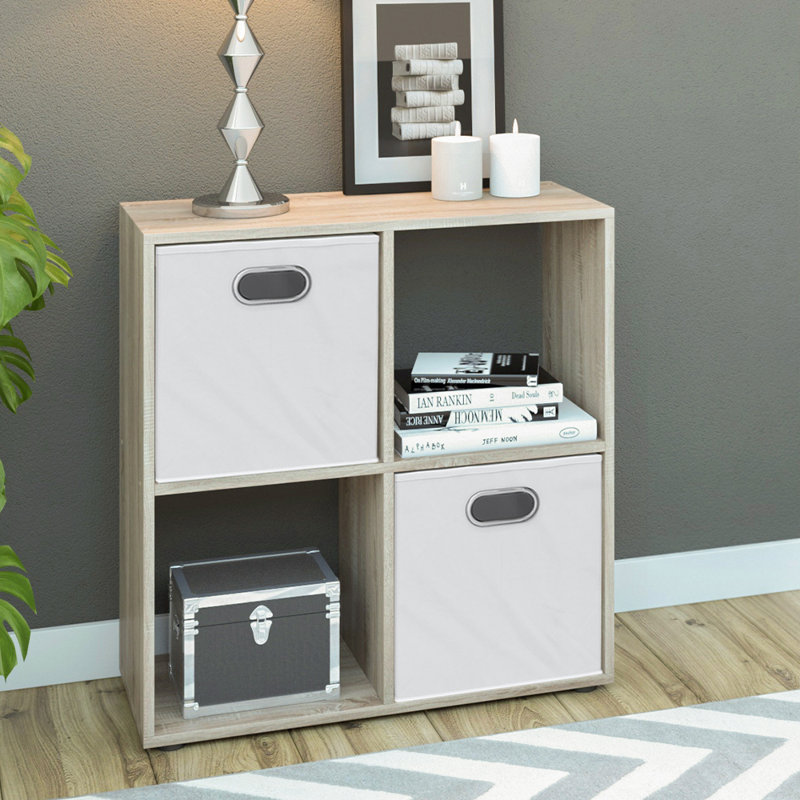 Vergas Cube Bookcase, Sonoma