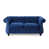 Velours bleu marine sélectionné