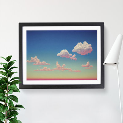 Idyllic Clouds - Single Picture Frame Print