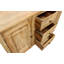 Buffet en bois massif à 3 tiroirs et 3 portes 60 po Bronstein