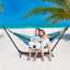 Ebern Designs Steel Hammock Stand 450 lbs Hammock Frame Fits 10-13 ft Hammocks Portable-293683425