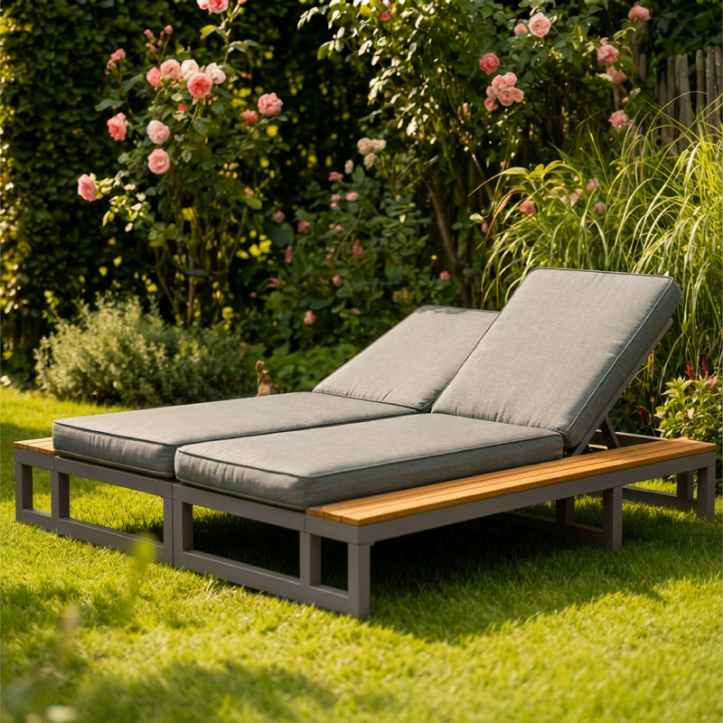 184cm Long Double Chaise