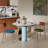 White Round Sintered Stone Dining table-465867511