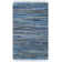 Tapis rayé en coton tissé à la main Burnette