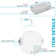 8" Ultra Thin Selectable CCT New Construction IC LED Canless Recessed Lighting Kit