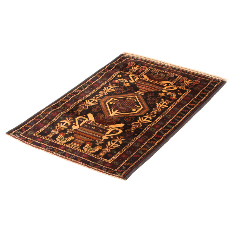 Teimani Taupe Rug 2'9" x 4'5"