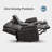 Zero Gravity Power Reclining Loveseat with Adjustable Headrest, Reclining Loveseat with Console