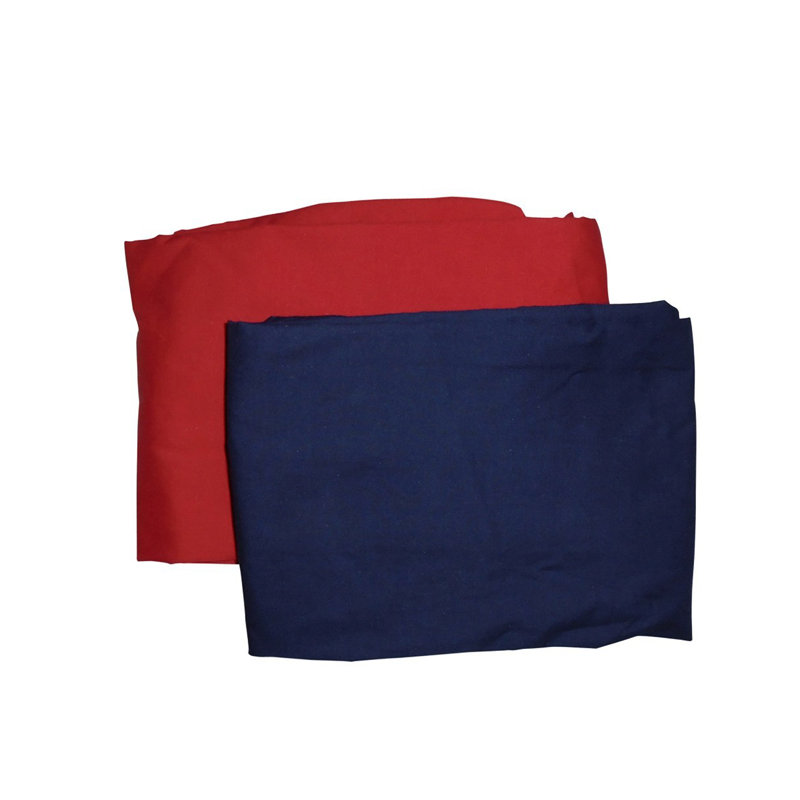 Ensemble de draps pour berceau 2 pièces Mclane, Marine / Rouge
