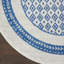 Tapis bleu / blanc Comobabi-830150839