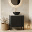 Meuble-lavabo simple 30 po avec comptoir en pierre frittée Carrara et lavabo-1572547759-1572547757-1574168720
