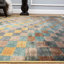 Tapis géométrique ambre Covin-28454283