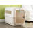 Chyene Plastic Pet Crate with 1 Door