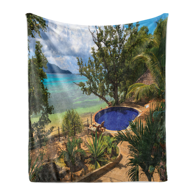 Hand Woven Throw Blanket, 70" x 90"