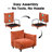 2-Piece Chenille Loveseat Modular Sectional Sofa for Small Space-211259873-211780479
