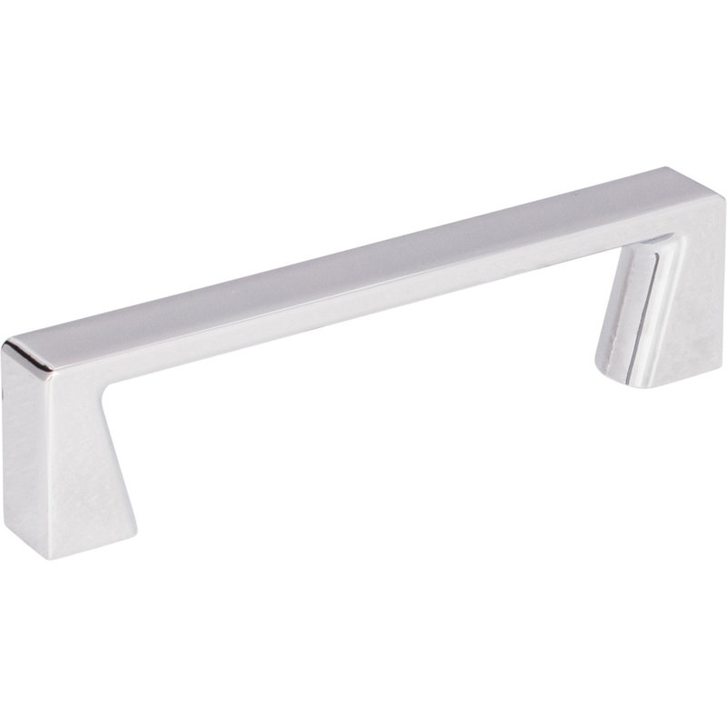 Boswell Bar Pull, Polished Chrome, 3 3/4"