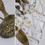 Lampe de table en cristal 5 lumières Cotten