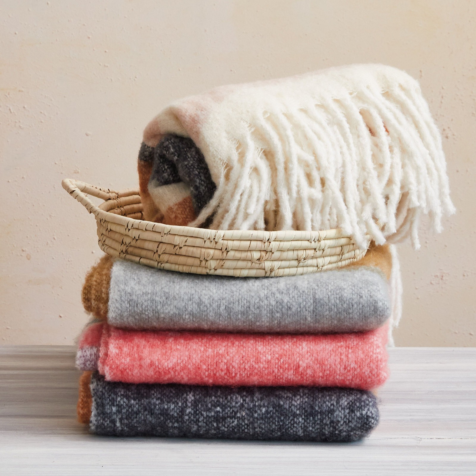 Owen Hand Woven Throw Blanket