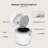 Mishcdea Small Rice Cooker 3-cup Uncooked, Mini Rice Cooker Ceramic Nonstick For 1-2 People, Multi Menus With Smart Touch Screen, Timer & Warmer, For Quinoa, Oats And Grains
