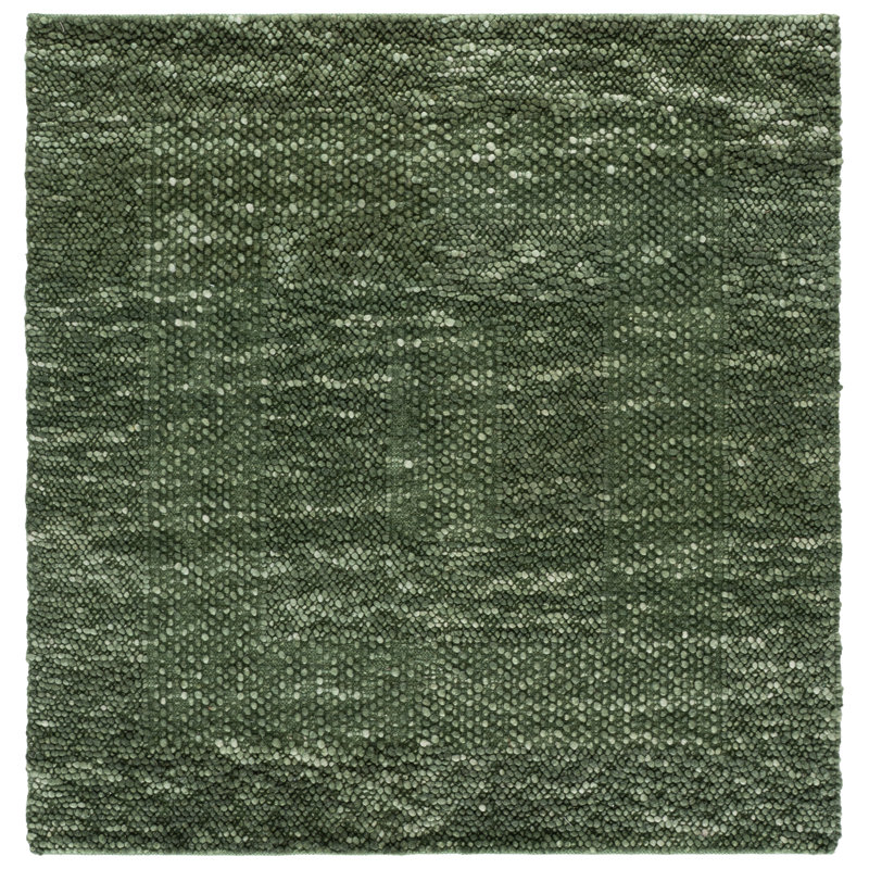 Natural Fiber Couture 106 Hand Woven Performance Geometric Rug, 6' X 6' Square