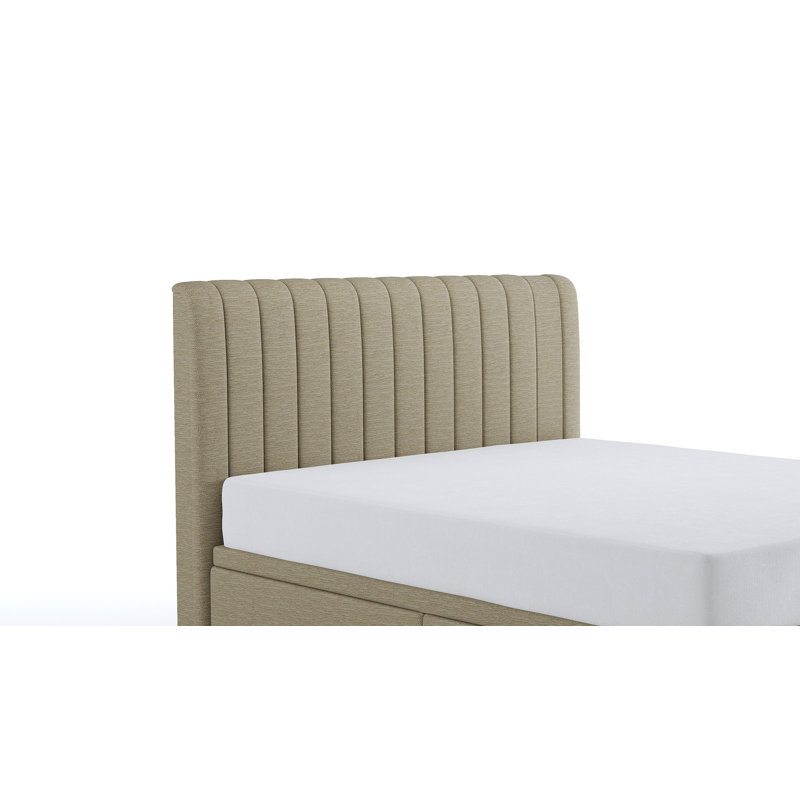Gatefield Upholstered Headboard, Beige, Queen