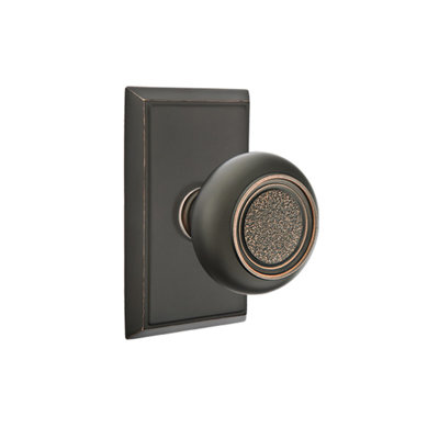 Double Dummy Belmont Knob with Rectangular Rose
