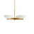 4 - Light Chandelier in Brass-1655143385