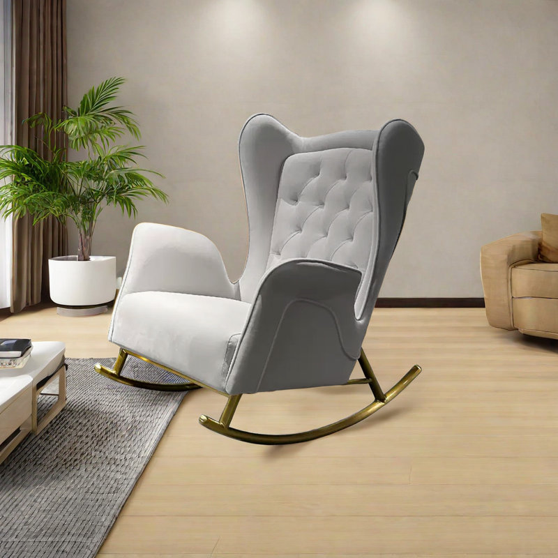 Chaise berçante Modern Fish