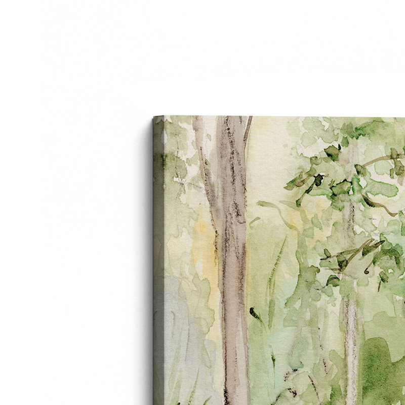 Impression sur toile Sunlit Country Path I par Victoria Barnes, H 40 po x l 30 po, Toile tendue, Ne s’applique pas
