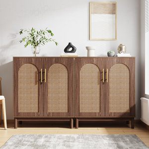 Willits 59'' Wide Sideboard brown Overall 35.43'' H X 59'' W X 13.78'' D Overall Product Weight 83.8 lb.